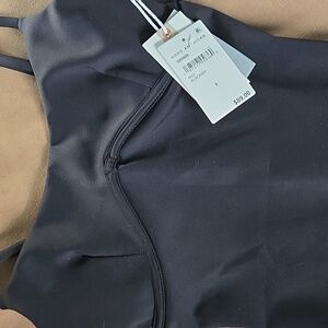 Good American Black Bodysuit